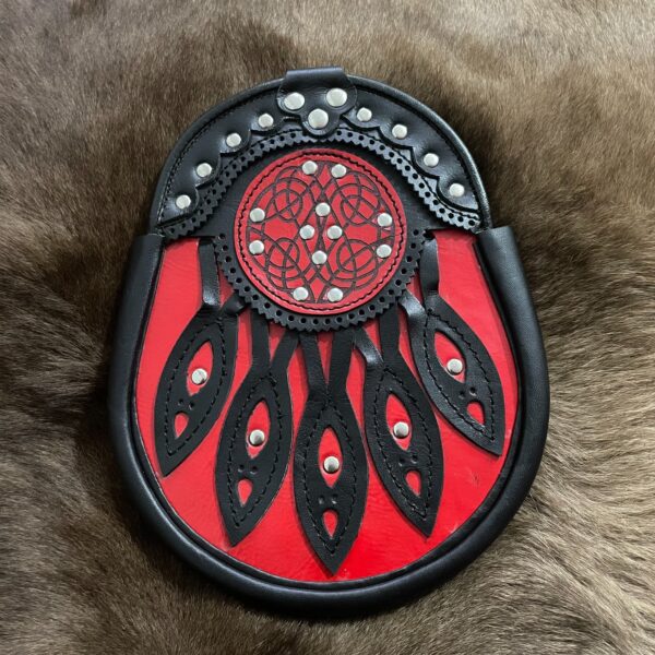 Genuine Leather Gothic Sporran