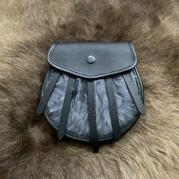 Genuine Leather Gothic Sporran