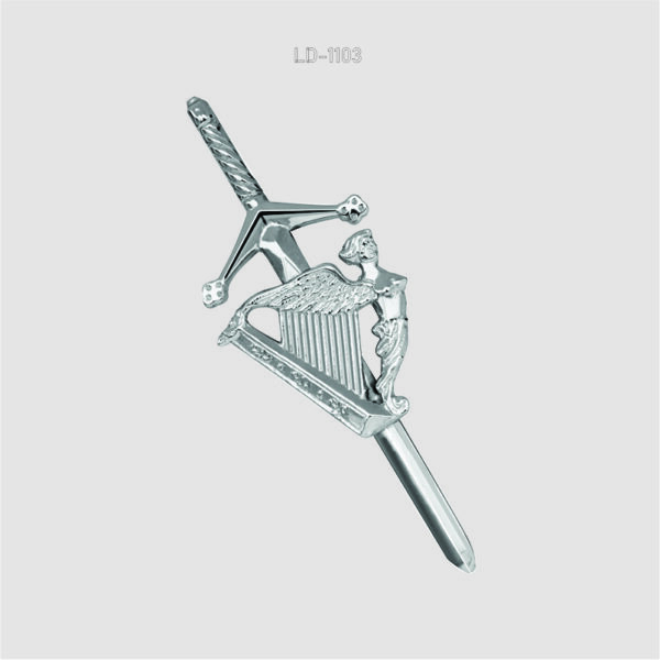 Harp Kilt Pin