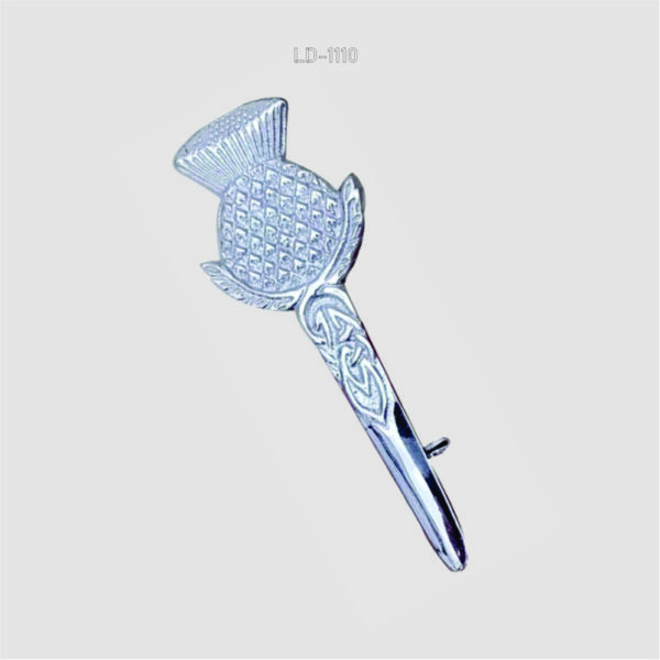 Thistle Shape Kilt Pin