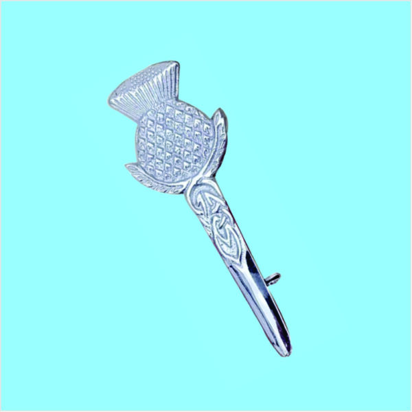 Thistle Shape Kilt Pin