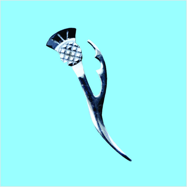 Thistle Leaf Kilt Pin