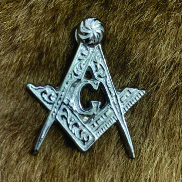 Masonic Cap Badge