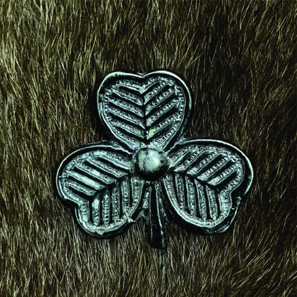 Shamrock Cap Badge