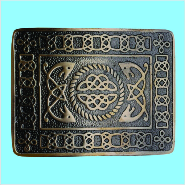 Highland Serpent Belt Buckle