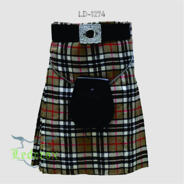 Thomson Camel tartan kilt