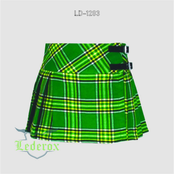 Ladies Irish Tartan Skirt