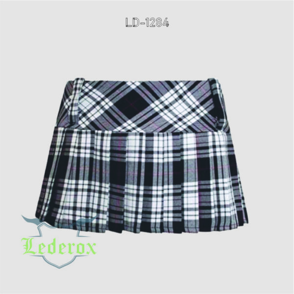 Black & White Mini Skirt