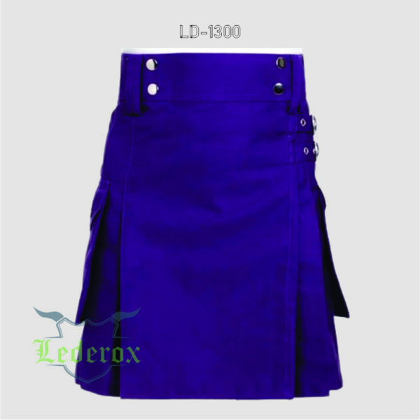 Purple Utility Kilt