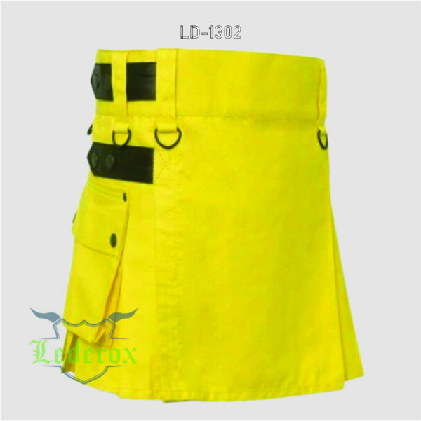 Women’s Yellow Utility Kilt