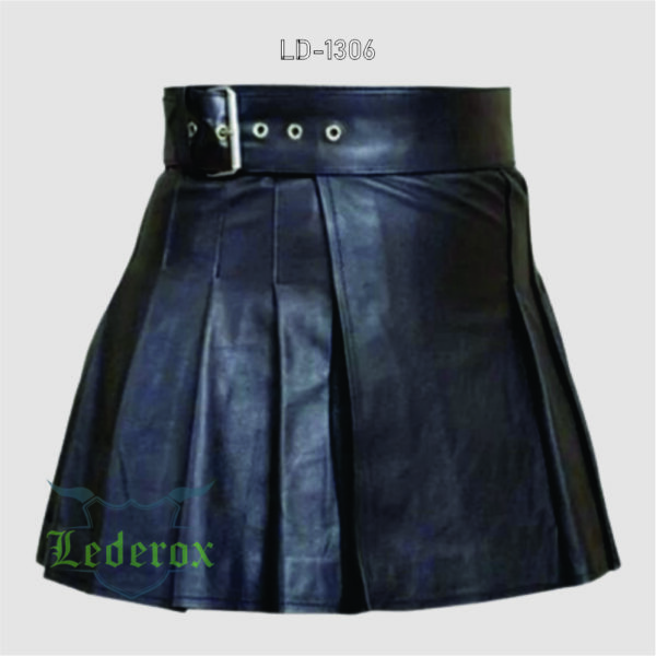 Women’s Leather Kilt