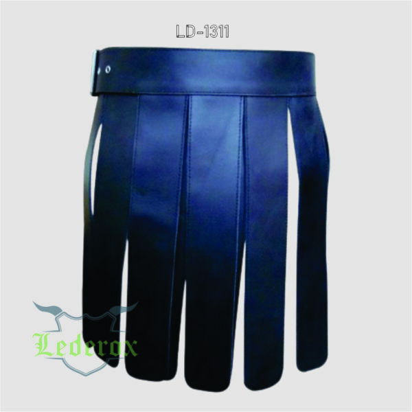 Genuine Leather Gladiator Kilt